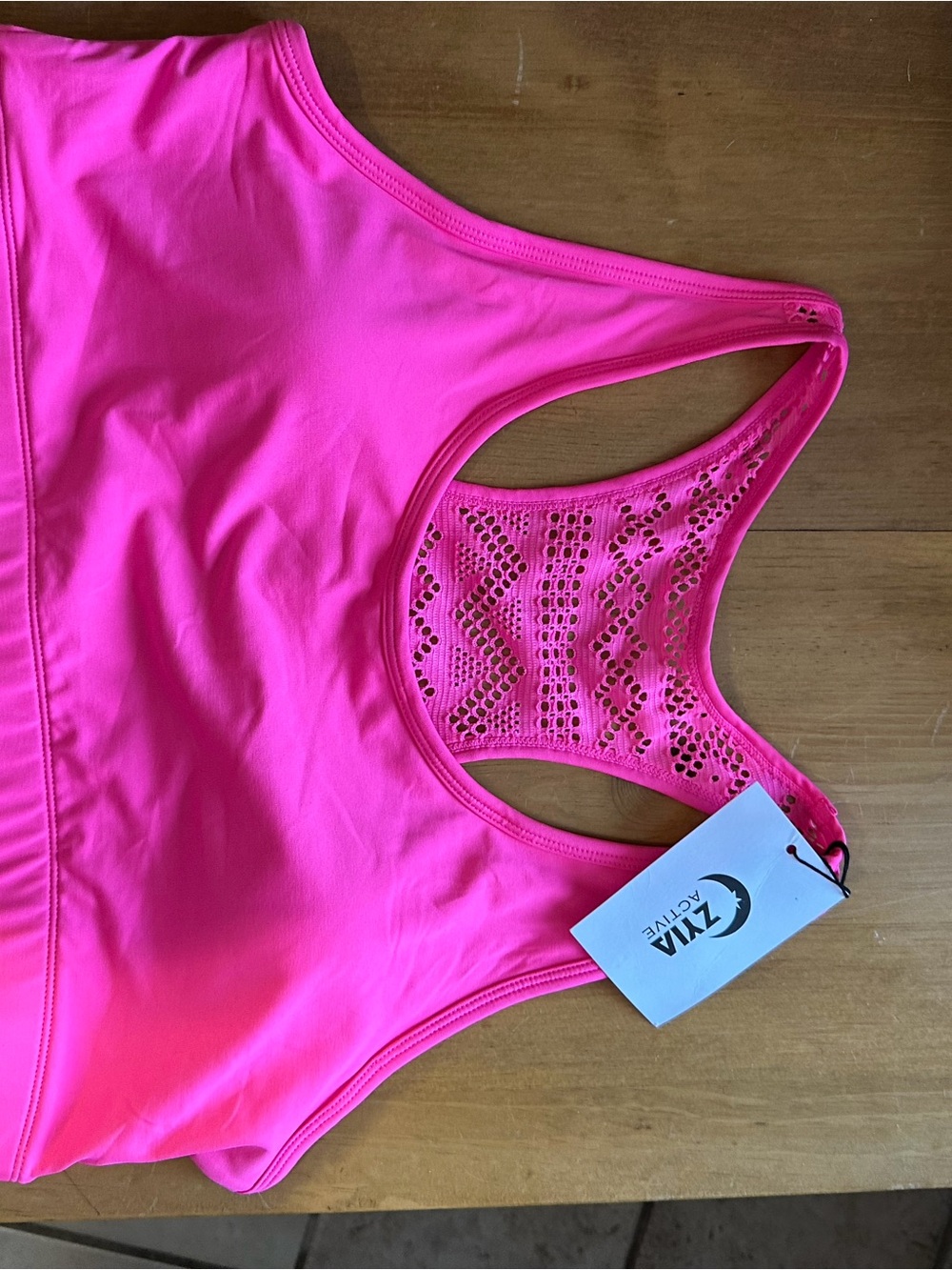 Zyia Active Women’s Hot Pink Bomber Bra